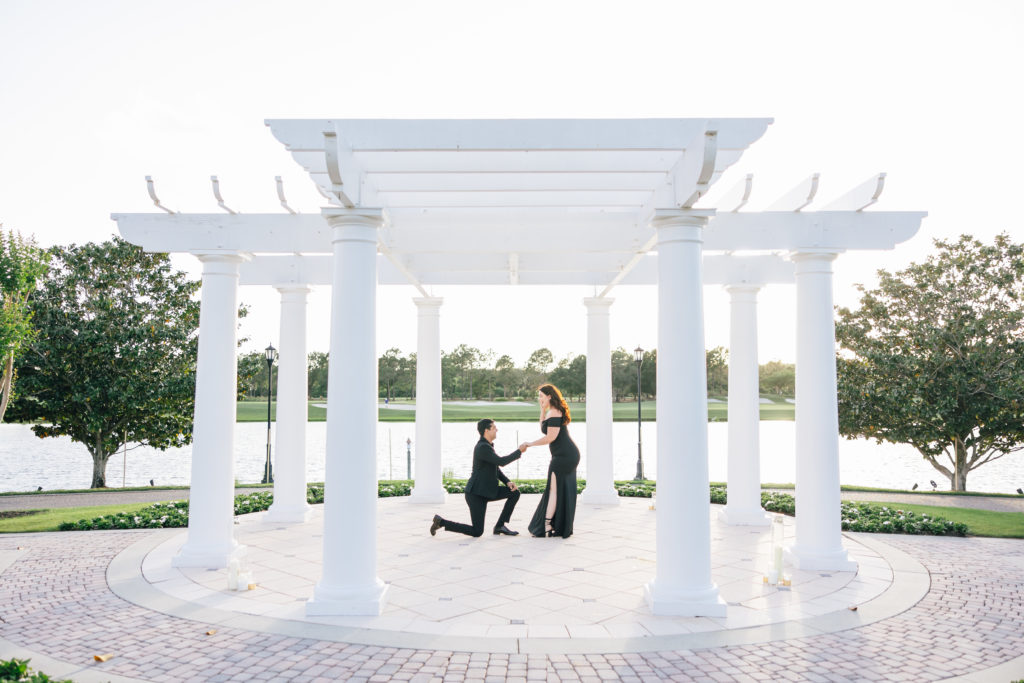 Engagement session in Winter Park, Florida